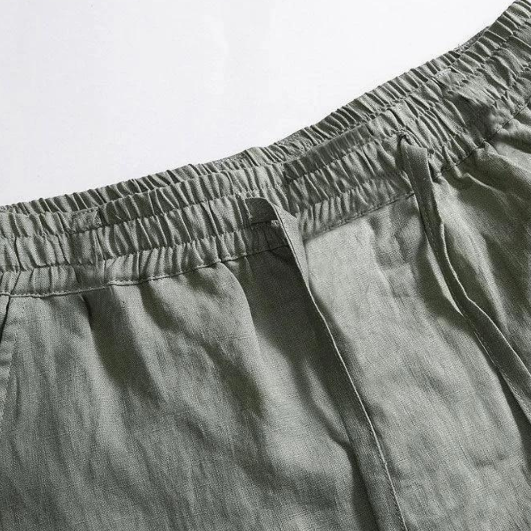 Fez – Leinenhose (gerade Passform)