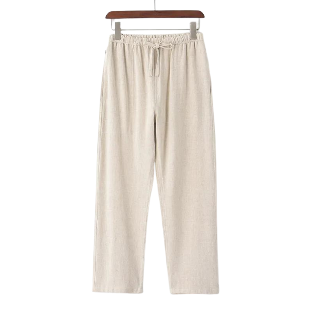 Fez – Leinenhose (Oversized-Passform)