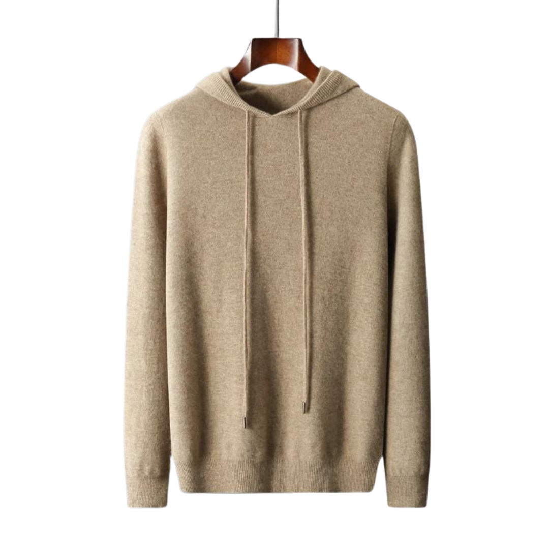 100 % Kaschmir-Kapuzenpullover
