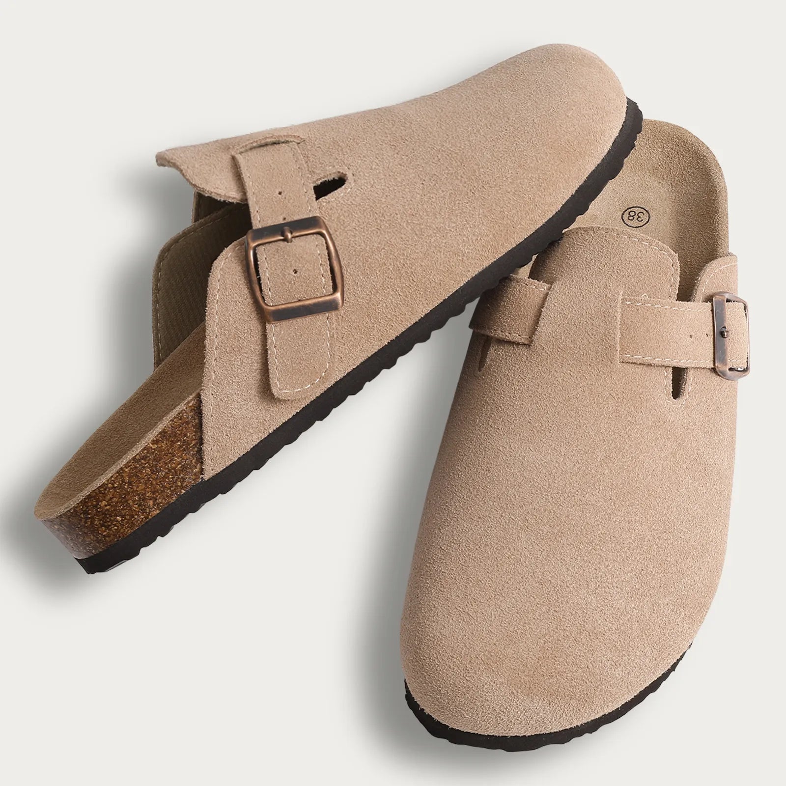 Bellore Wildleder-Clogs