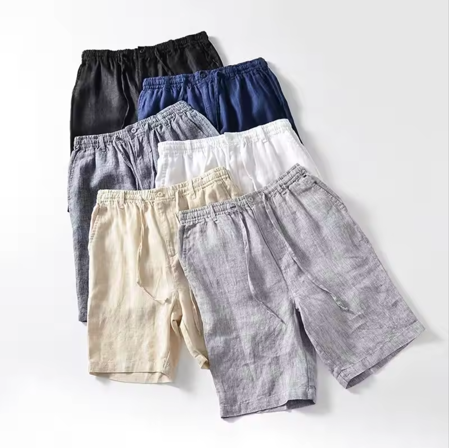 Fez – Leinen-Shorts