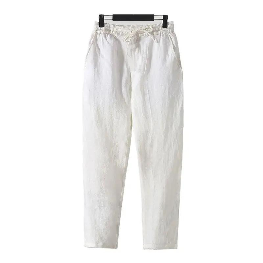 Fez – Leinenhose (gerade Passform)