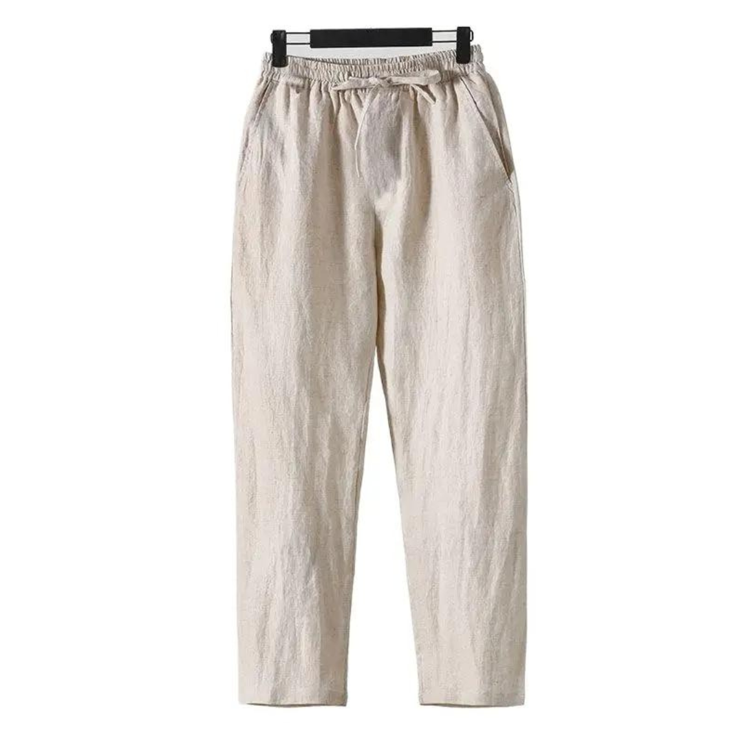 Fez – Leinenhose (gerade Passform)