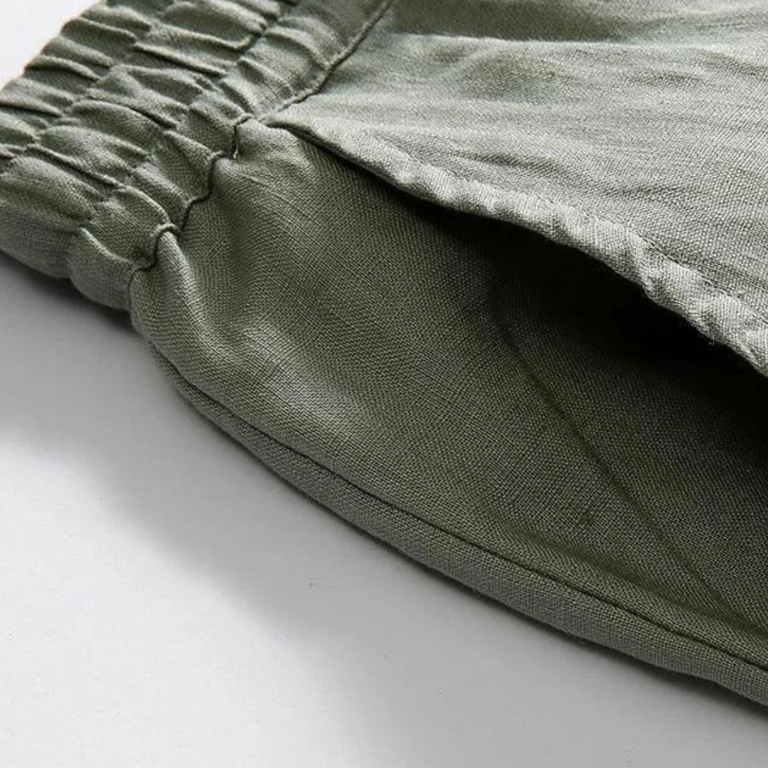 Fez – Leinenhose (gerade Passform)